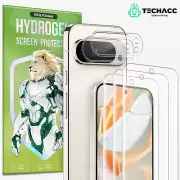 F Google Pixel 9a 9 XL Pro 8 8a 7a 7 6 6a Hydrogel Screen Protector Camera Cover