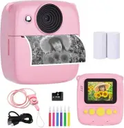 Toys for Ages 5-7 Girls Boys Kids Camera Instant Print Christmas Birthday Gifts