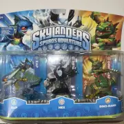 Skylanders Spyro's Adventure Zap, Hex & Dino-Rang Triple Pack Activision New