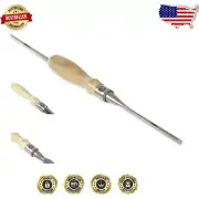 Richter 1/4" Chisel – Traditional Ash Handle & Enhanced Chromium-Vanadium Steel
