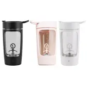 Portable Water Drinking Bottle Sport Gym Kettle Juicer USB Rechargeable