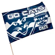 Geelong Cats AFL GAME DAY Pole Flag Banner