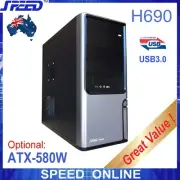SPEED H690 Full ATX USB3.0 PC Tower Case for Office or Gaming - (without PSU!!!)