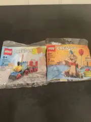 LEGO Creator Polybag Bundle: 30642 Birthday Train & 30582 Birthday Bear