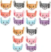 Baluue 18 Pcs Ear Protection Mask Face Cover Face Mask Children Mask Kid Mask Warm Mask Plush Bear Mask Mask Lovely Bear Mask Mask Warm Winter Mask Cotton