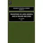 TRANSITIONS IN LATIN AMERICA AND IN POLAND AND SYRIA