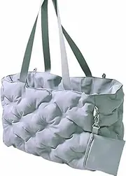 Nobby Bag Pillow Light Grey 40 x 20 x 25 cm