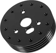 ASAKKURA Steering Wheel Hub Conversion Spacer Easy Install 6 Hole to 3 Hole Adapter for Car