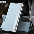 Luxury Magnetic Flip Leather Stand Case Cover For Samsung S24 S23 S22 S21 Note20