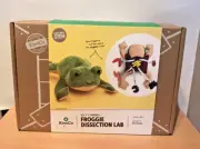 KiwiCo Froggie Lab Dissection Frog Science Plush Learning Toy Kit Ages 3+ NEW