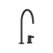 Dornbracht TARA ULTRA Two-hole mixer w. individual rosettes Matte Black 32815875