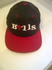 1990'S CHICAGO BULLS SNAPBACK CAPTAIN MORGAN PROMO CAP HAT -UNISEX NWOT sz OSFM