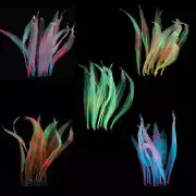 Aquarium Kelp Decoration Fish for Resin Ornament Plant Glows Under Light