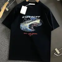 在飛比找Yahoo!奇摩拍賣優惠-新品Givenchy 紀梵希 2023潮牌休閑夏季鯊魚圖案印