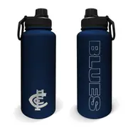 Carlton Blues AFL Stainless Steel Double Walled Large Drink Bottle