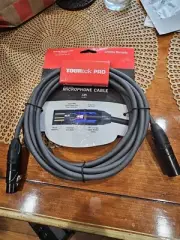 Samson SATPMQ15 Tourtek Pro Quad Core Microphone XLR Cable 15Ft w/Gold Plug