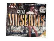 SEALED Great Museums Of The World, 1999 Big Box PC, CounterTop Software CD Win95