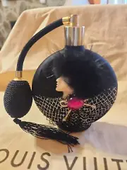 vintage art deco perfume bottle w/ atomizer
