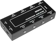 MQEBEOUYS 8-Channel Stereo Headphone Amplifier Mini Earphone Splitter with Type-C 5V Input and 3.5mm Headphones Output