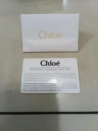 在飛比找Yahoo!奇摩拍賣優惠-【二手衣櫃】原廠紙盒 Chloe 蔻依 眼鏡盒 附原廠保卡 