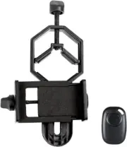 Celestron 1.25 Smartphone Adapter DX Kit with Bluetooth Shutter For Telescope