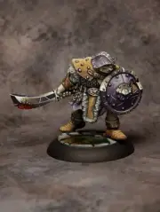 Dungeon Dwellers Orc Warrior of the Ragged Wound Tribe 07007 Unpainted