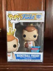 Funko Pop! Basketball Freddy (Funko) #182 2021 NYCC SHARED Exclusive + Protector