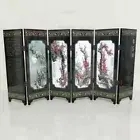 6-Panel Room Divider Privacy Folding Screen Home Office Shoji Screen Room