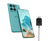 Lenovo motorola edge 60 fusion - PANTONE Amazonite with 68W motorola TurboPower™ charger