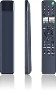 [JISOWA] Voice Remote Control for Sony Bravia Ultra Smart TV KD-32W830K RMF-TX520U KD-43X80J KD-65X80J KD-50X85J KD-75X85J XR-65A90J XR-65X95J XR-75Z9J XBR-85Z8H KD43X80J KD65X80J XR83A90J Replacement