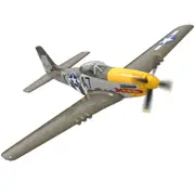 P51D RC Airplane with Mode 1 Transmitter - 4-Channel Brushless & XPilot Stabilizer