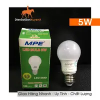 在飛比找蝦皮購物優惠-組合 5 5W MPE LED 燈泡 - 黃燈