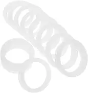 Luxshiny 12pcs Silicone Seal Rings for Solar Water Heater Shower Drain Gaskets Leakproof Installation Accessories for Optimal Performance and Maintenance