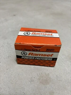 Ramset 1508 1" 25mm 1508 Plated Pin Powder Fasteners 100/box