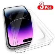 For iPhone 16 Pro Max 15 14 13 12 11 X 8 7 Tempered Glass Screen Protector Cover