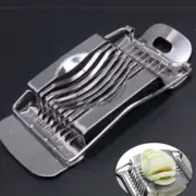 Stainless steel egg cutter preserved egg splitting tool fancy egg slicer_RR