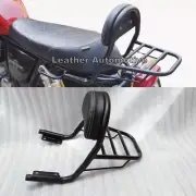 BACKREST WITH PAD BLACK FIT FOR ROYAL ENFIELD INTERCEPTOR 650