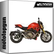 SPARK EXHAUST KAT FORCE CARBON DUCATI MONSTER 821 2014 14 2015 15