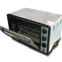 在飛比找樂天市場購物網優惠-電烤箱 60Hz立式控溫電烤箱烘焙多功能小蛋糕臺式蒸箱34升