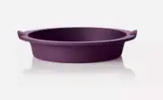 Tupperware Silicone Round Form Baking Mold Purple Amethyst Cakes