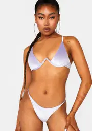 You're A Softie Velvet Bikini Set