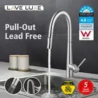 LaveLuxe Touch Sensor Smart Pull Out Spout Kitchen Sink Mixer Tap Faucet Brushed