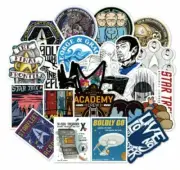 Star Trek Series Themed Lot of 36 Assorted Sticker Decals