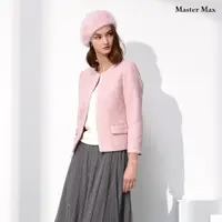 在飛比找momo購物網優惠-【Master Max】粉嫩系質感氣質小香外套(832715