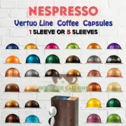 NESPRESSO Coffee Capsules Pods For VERTUO LINE Machine 1 Sleeve OR 5 Sleeves ☕