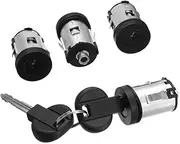 Rynplex Car Barrel Door Locks Keys Set 9170.AY 4162.C9, for, for Fiat, Scudo, for, for Citroen, Dispatch Synergie Xantia Xm Expert, for, for Peugeot, 806 Lock Door Ignition Barrel