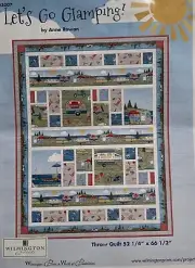 Camping Glamping quilt pattern by Rowan and Wilmington