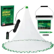 American Pro Cast Net (10-ft) - 4ft/6ft/8ft/10ft/12ft - 3/8" Mesh - Real Lead...