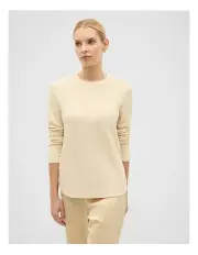 [Seed Heritage] Textured Long Sleeve Top in Marzipan Twist