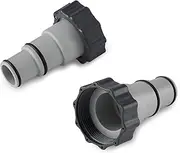 Intex Replacement Hose Adapter A w/Collar for Threaded Connection Pumps (Pair)